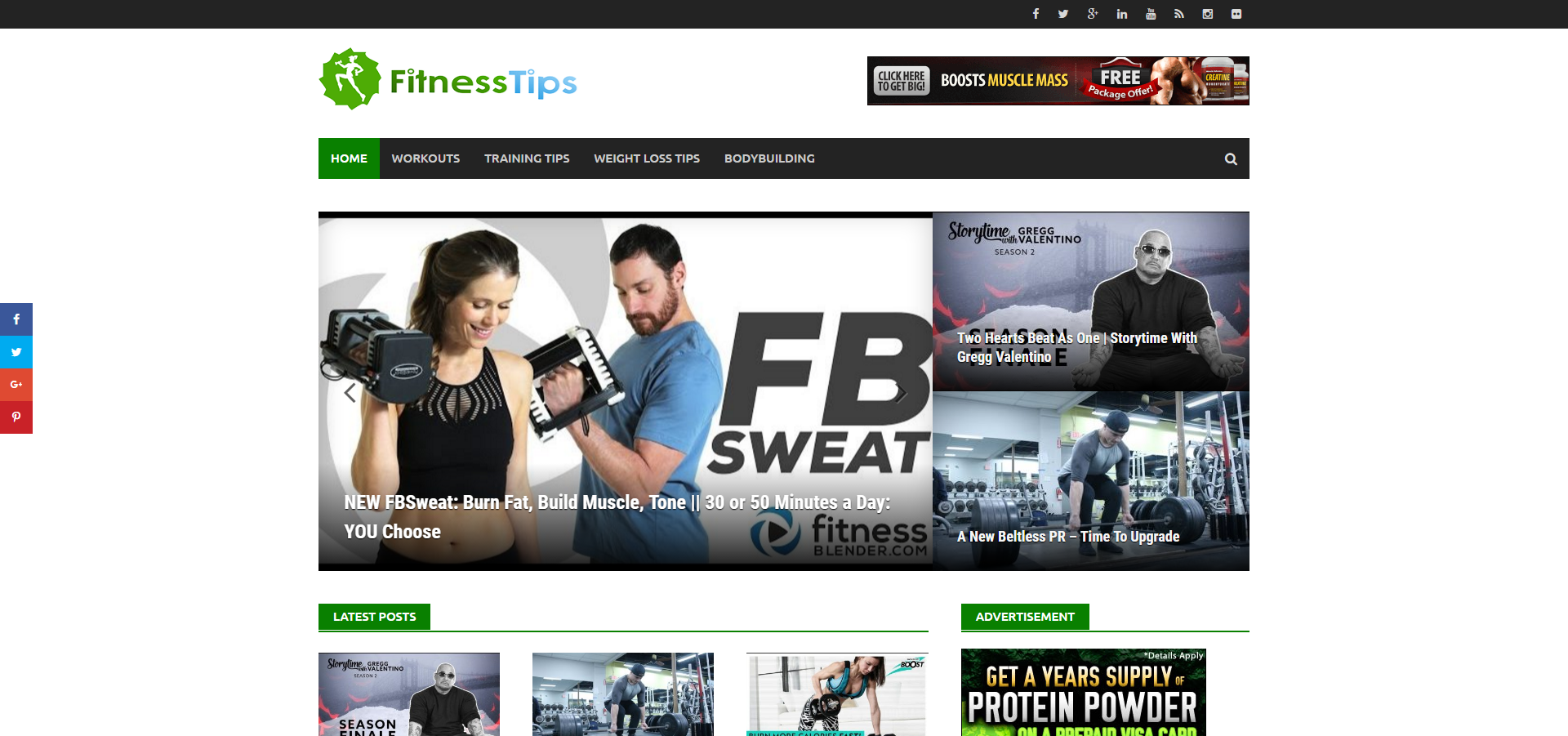 Fitness Workout Tips Site